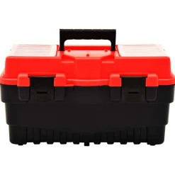vidaXL Boîte à outils Plastique 462x256x242 mm Rouge