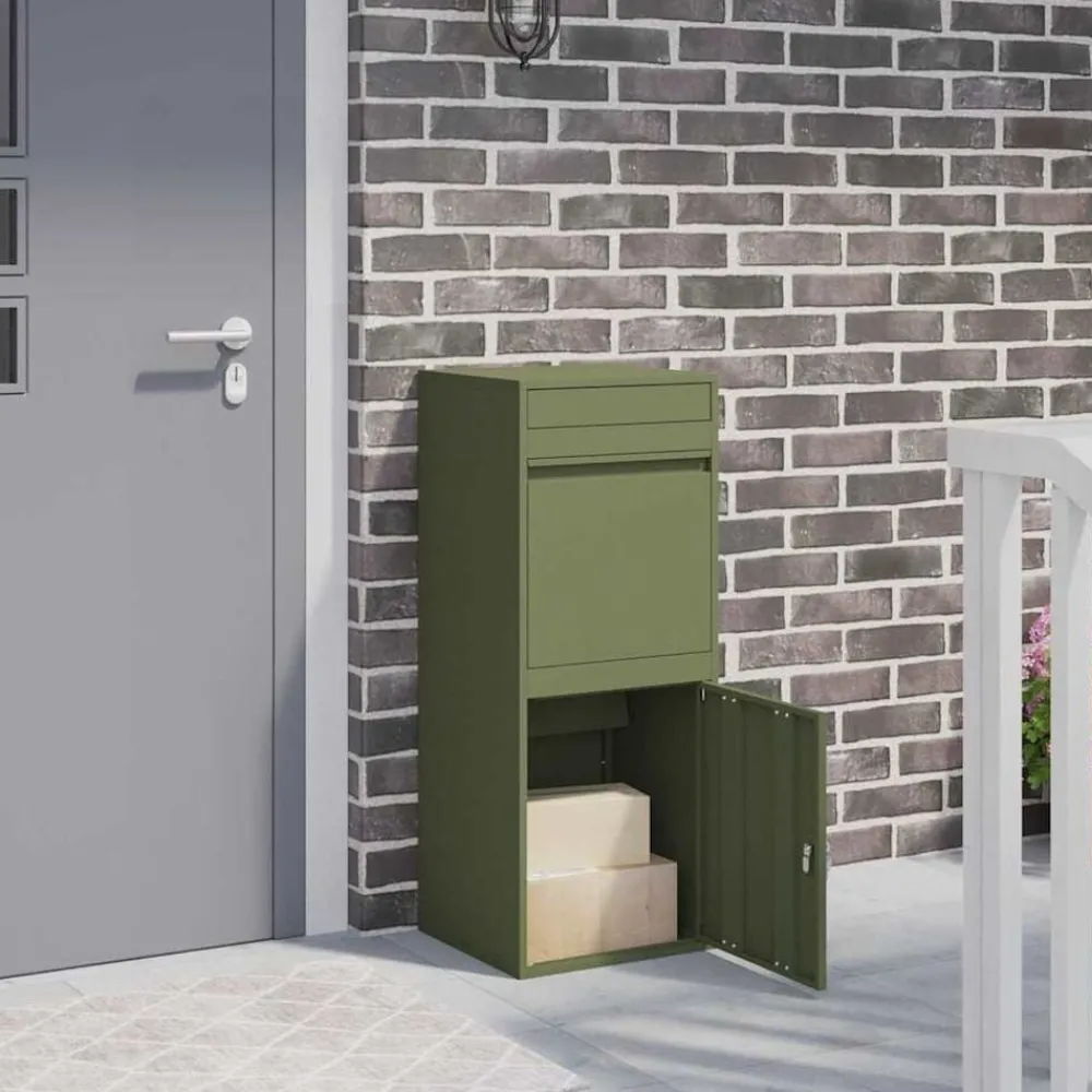 vidaXL Boîte de dépôt de colis 41 x 38 x 103 cm Acier