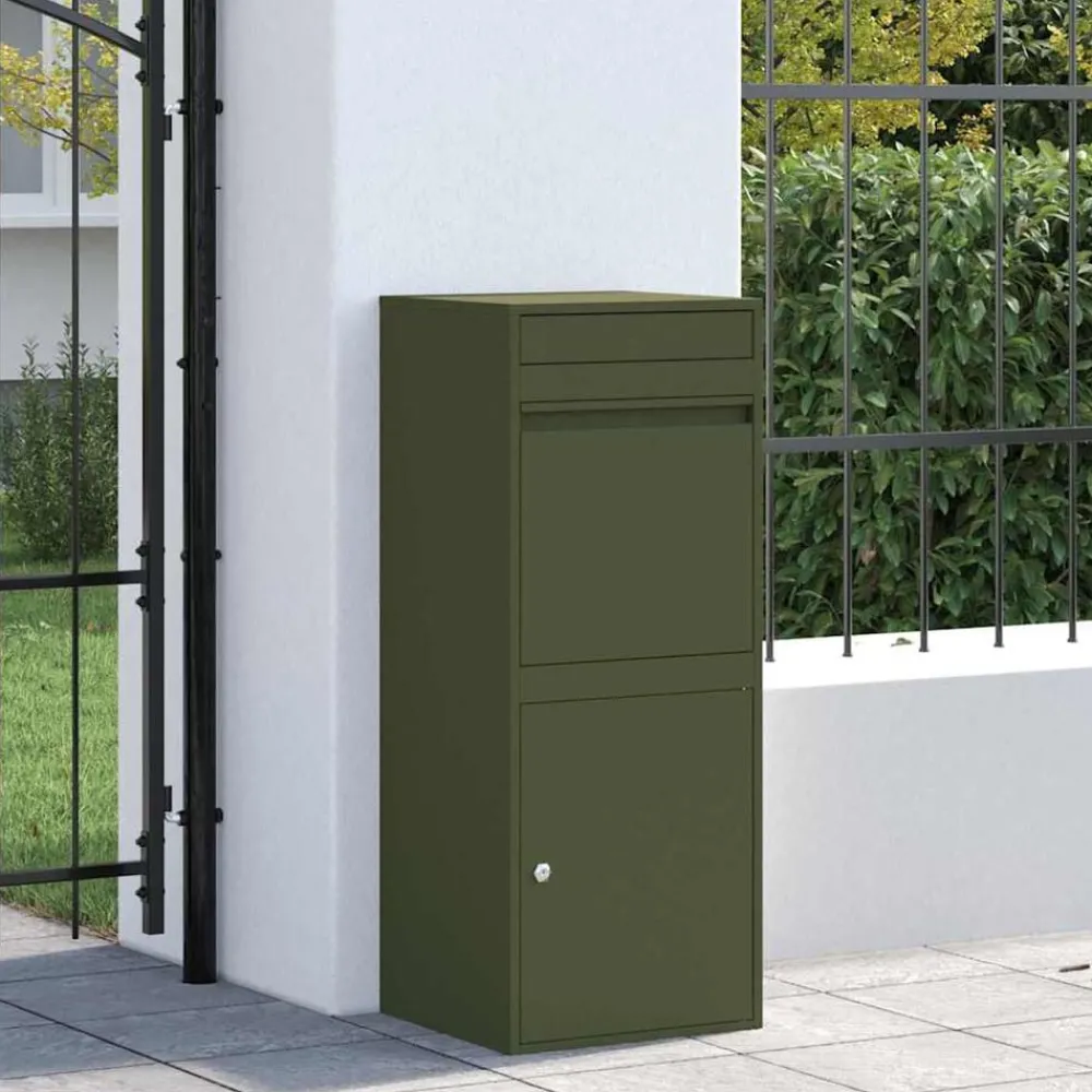 vidaXL Boîte de dépôt de colis 41 x 38 x 103 cm Acier