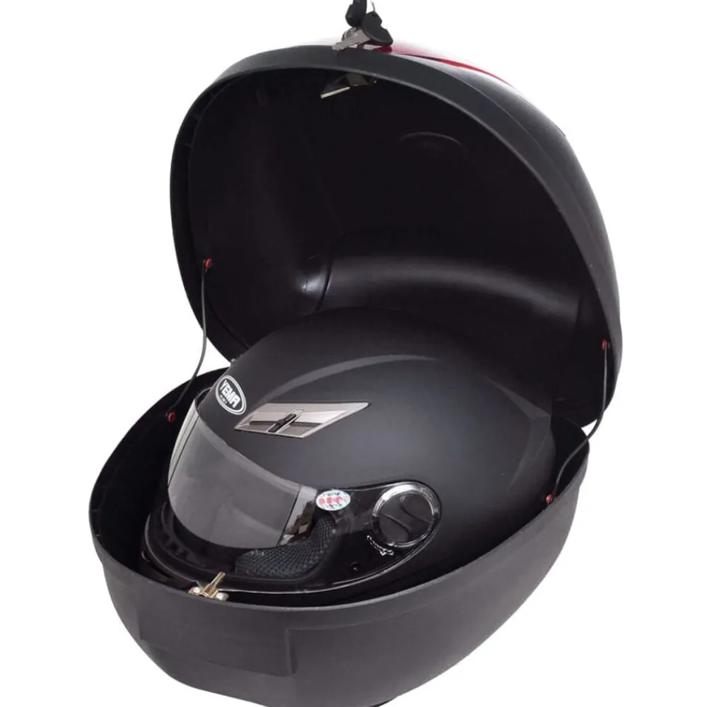 Pièces Détachées Pour Véhicules-vidaXL Boîte de moto 36 L pour un seul casque