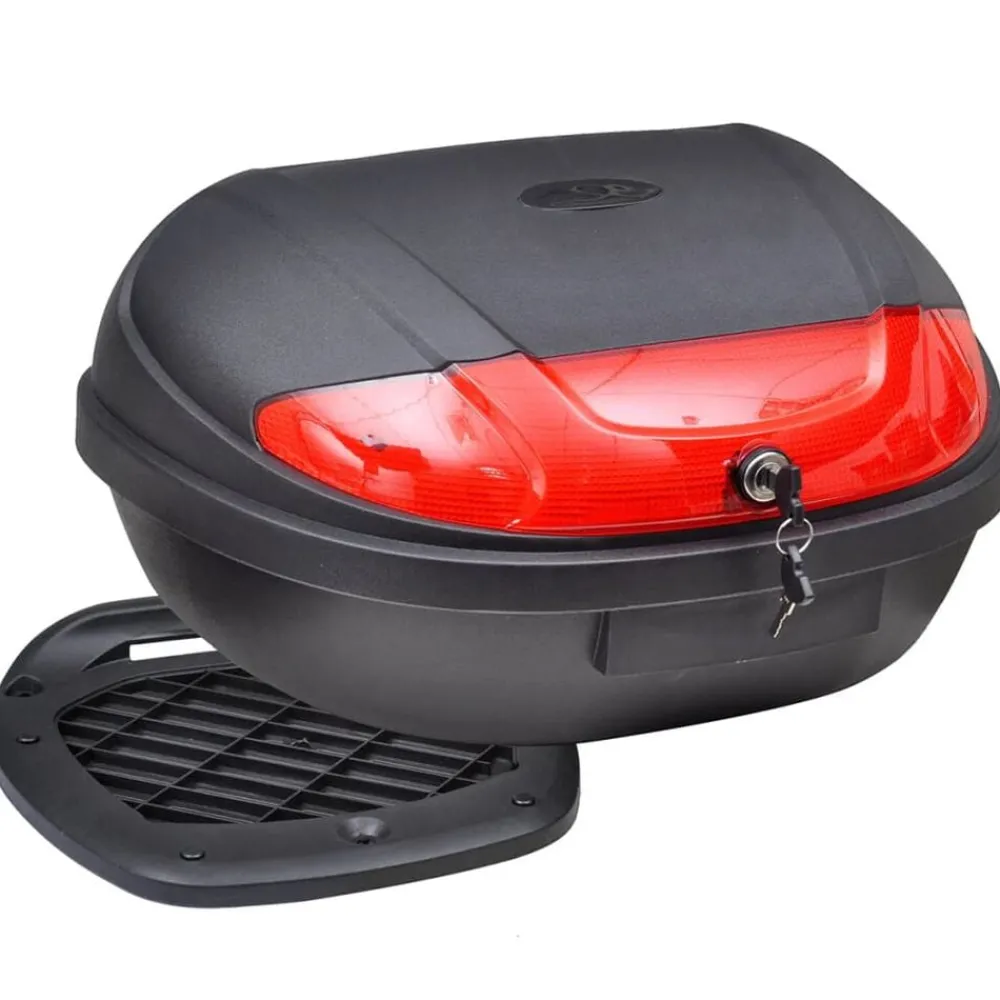 Pièces Détachées Pour Véhicules-vidaXL Boîte de moto 72 L pour 2 casques