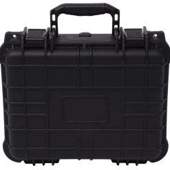 vidaXL Boîte de protection pour équipement 35 x 29,5 x 15 cm noir