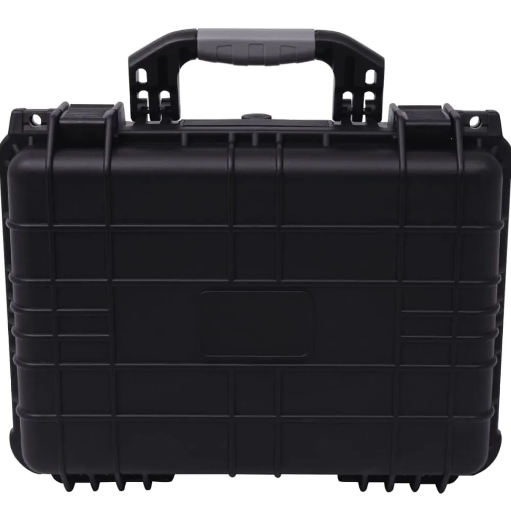 vidaXL Boîte de protection pour équipement 40,6 x 33 x 17,4 cm noir