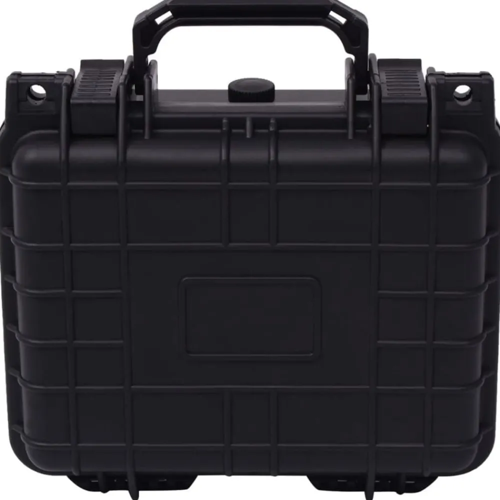 Appareils Photo-vidaXL Boîte de protection pour équipement 27 x 24,6 x 12,4 cm noir