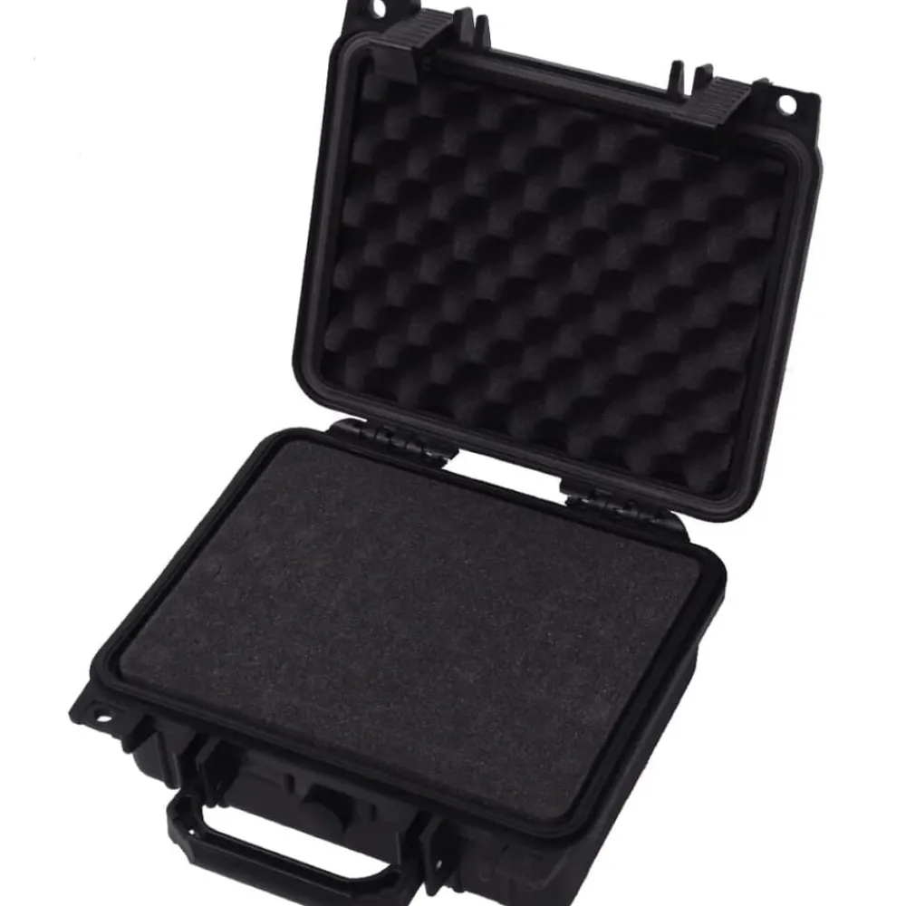 Appareils Photo-vidaXL Boîte de protection pour équipement 27 x 24,6 x 12,4 cm noir