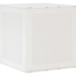 vidaXL Boîte de rangement 55 x 53 x 57 cm Polypropylène