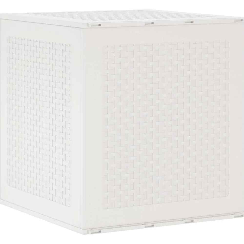 vidaXL Boîte de rangement 55 x 53 x 57 cm Polypropylène