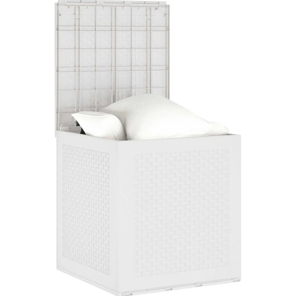 vidaXL Boîte de rangement 55 x 53 x 57 cm Polypropylène