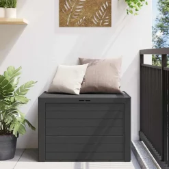 Mobilier De Jardin-vidaXL Boîte de rangement de jardin 78x44x55 cm Anthracite