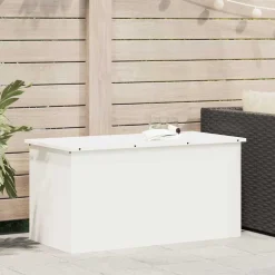 vidaXL Boîte de Rangement Extérieure 100 x 50,5 x 50 cm Acier