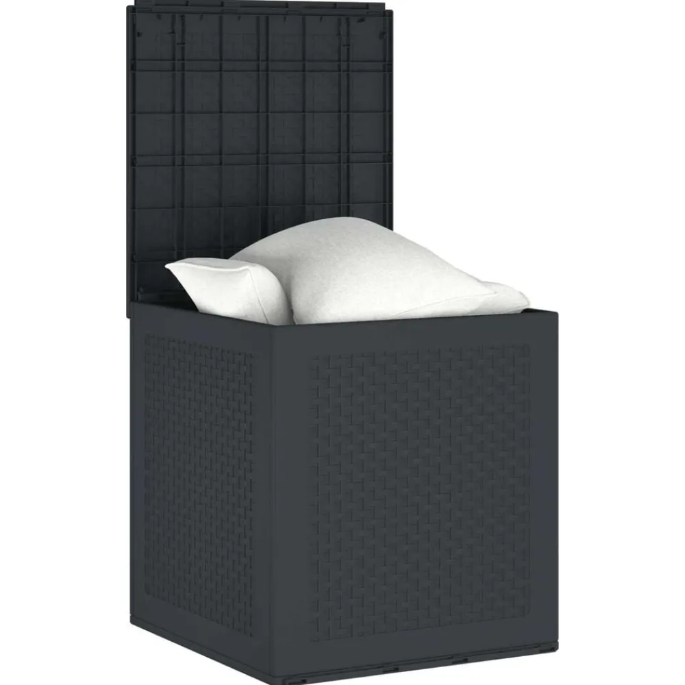 vidaXL Boîte de rangement 55 x 53 x 57 cm Polypropylène