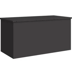 vidaXL Boîte de Rangement Extérieure 100 x 50,5 x 50 cm Acier