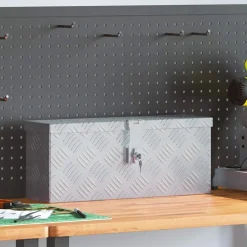 vidaXL Boîte en aluminium 48,5 x 14 x 20 cm é
