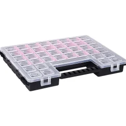 vidaXL Boîtes d'assortiment 5 pcs 385x283x50 mm Plastique