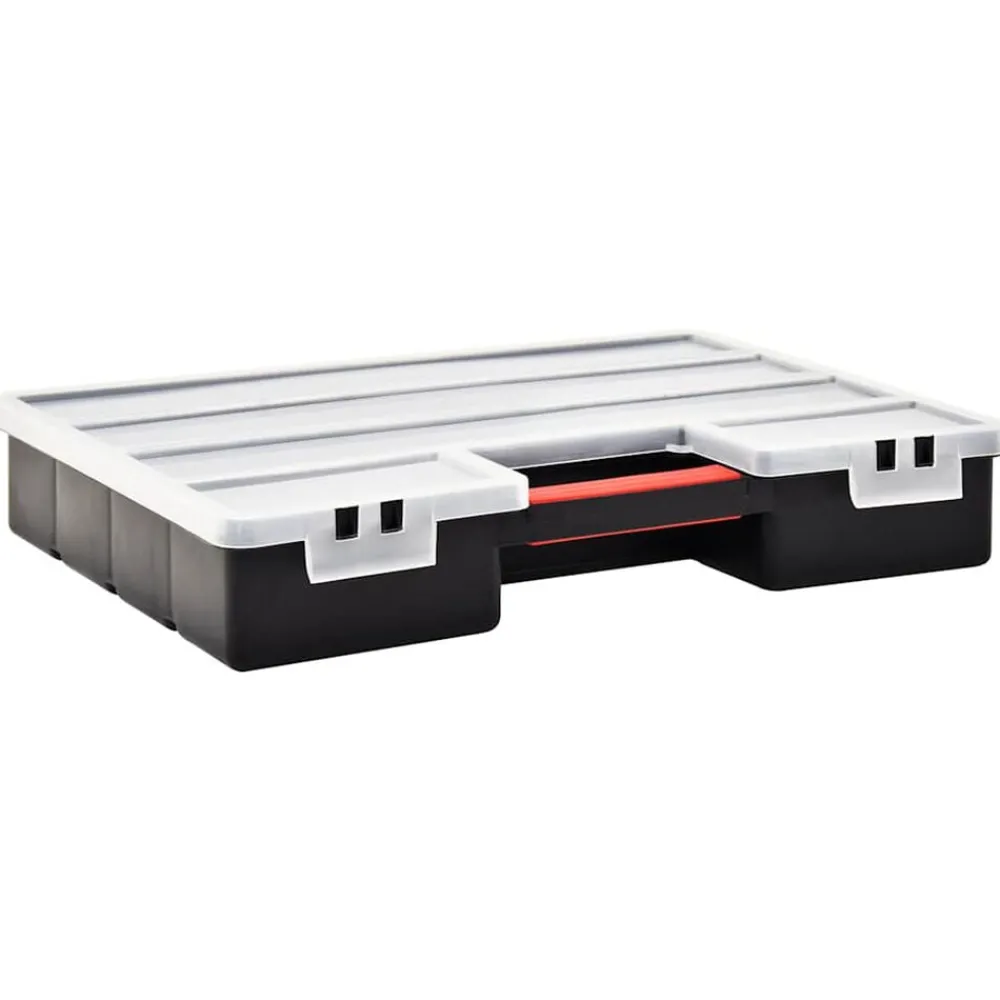 Accessoires De Quincaillerie-vidaXL Boîtes d'assortiment 2 pcs 460x325x80 mm plastique