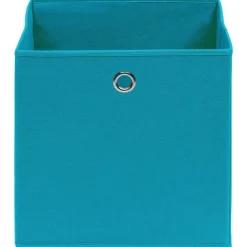 vidaXL Boîtes de rangement 4 pcs Tissu intissé 28x28x28 cm