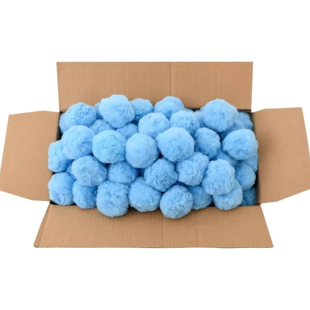 Piscine & Spa-vidaXL Boules anti-bactériennes filtrantes de piscine 2100 g PE Bleu