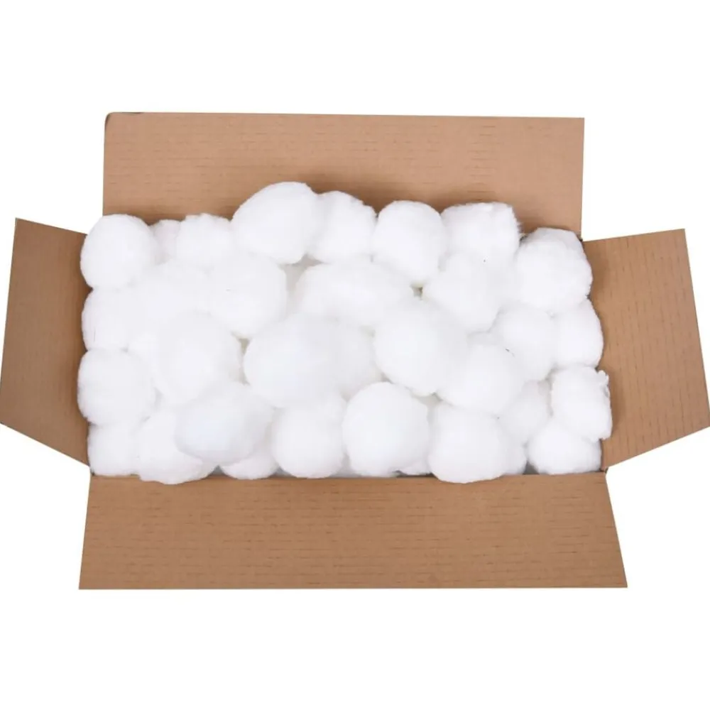 Piscine & Spa-vidaXL Boules de filtre de piscine 2100 g PE Blanc
