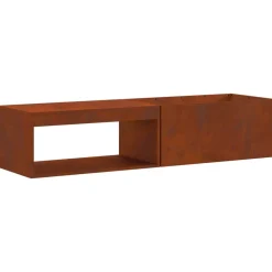 vidaXL Braise Marron 160 x 45 x 35 cm Acier