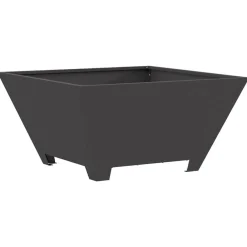 vidaXL Braise Noir 60 x 60 x 30 cm Acier