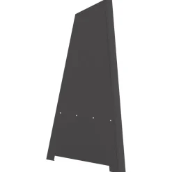 Cheminées-vidaXL Braise Noir 50 x 50 x 95 cm Acier Acier laminé &agrave; froid/noir
