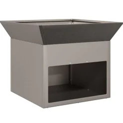 vidaXL Braise Rouillé 50 x 50 x 40 cm Acier résistant aux intempéries