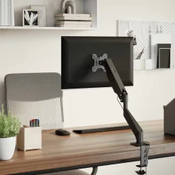 vidaXL Bras pour moniteur unique 27 pouces max ressort à gaz 10 kg