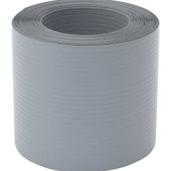 Clôtures & Barrières-vidaXL Brises-vues de jardin 10 pcs 252,5x19 cm PVC Gris