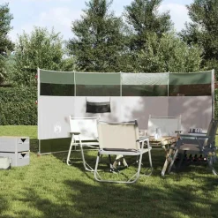 vidaXL Brise-vent de camping 366x152x152 cm imperméable