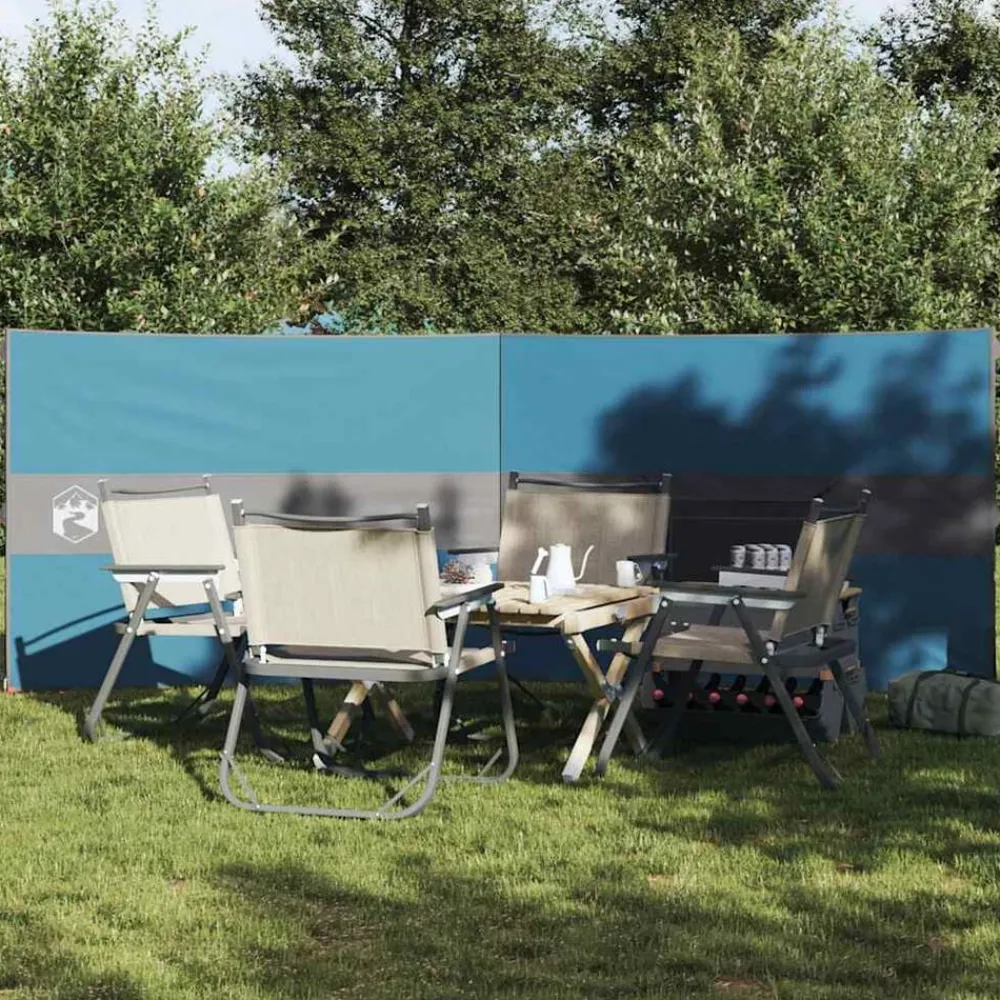 vidaXL Brise-vent de camping 344x120 cm imperméable