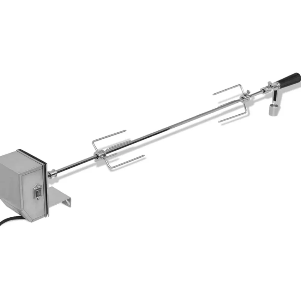 Arts De La Table & Arts Culinaires-vidaXL Broche à rôtir avec moteur 1 200 mm Acier