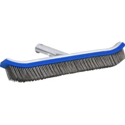 vidaXL Brosse pour parois de piscine Aluminium