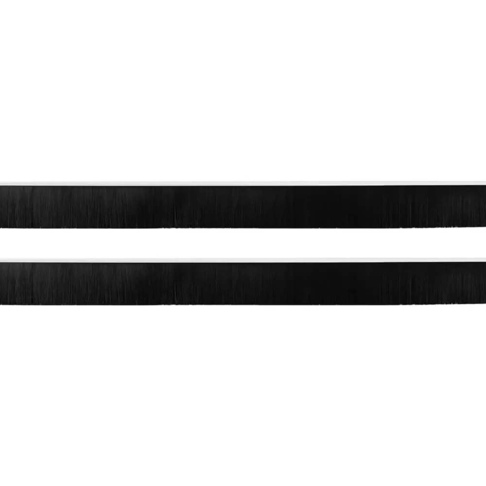 vidaXL Brosses de porte adhésives 2 pcs 100 cm