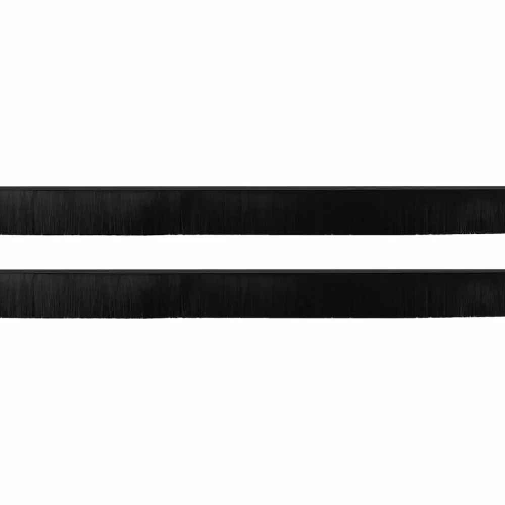 vidaXL Brosses de porte adhésives 2 pcs 100 cm