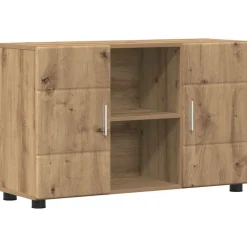 Ensembles De Meubles-vidaXL Buffet avec porte FLORIN Chêne artisanal 88,5 x 30,5 x 55,5 cm ch&ecirc;ne artisanal