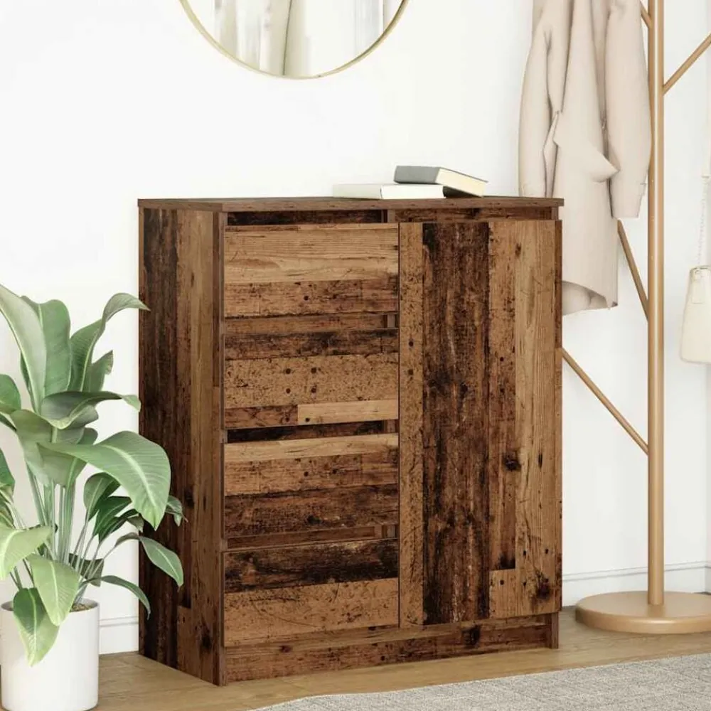Armoires & Meubles De Rangement-vidaXL Buffet avec tiroirs 71x35x84 cm bois d'ingénierie Vieux bois
