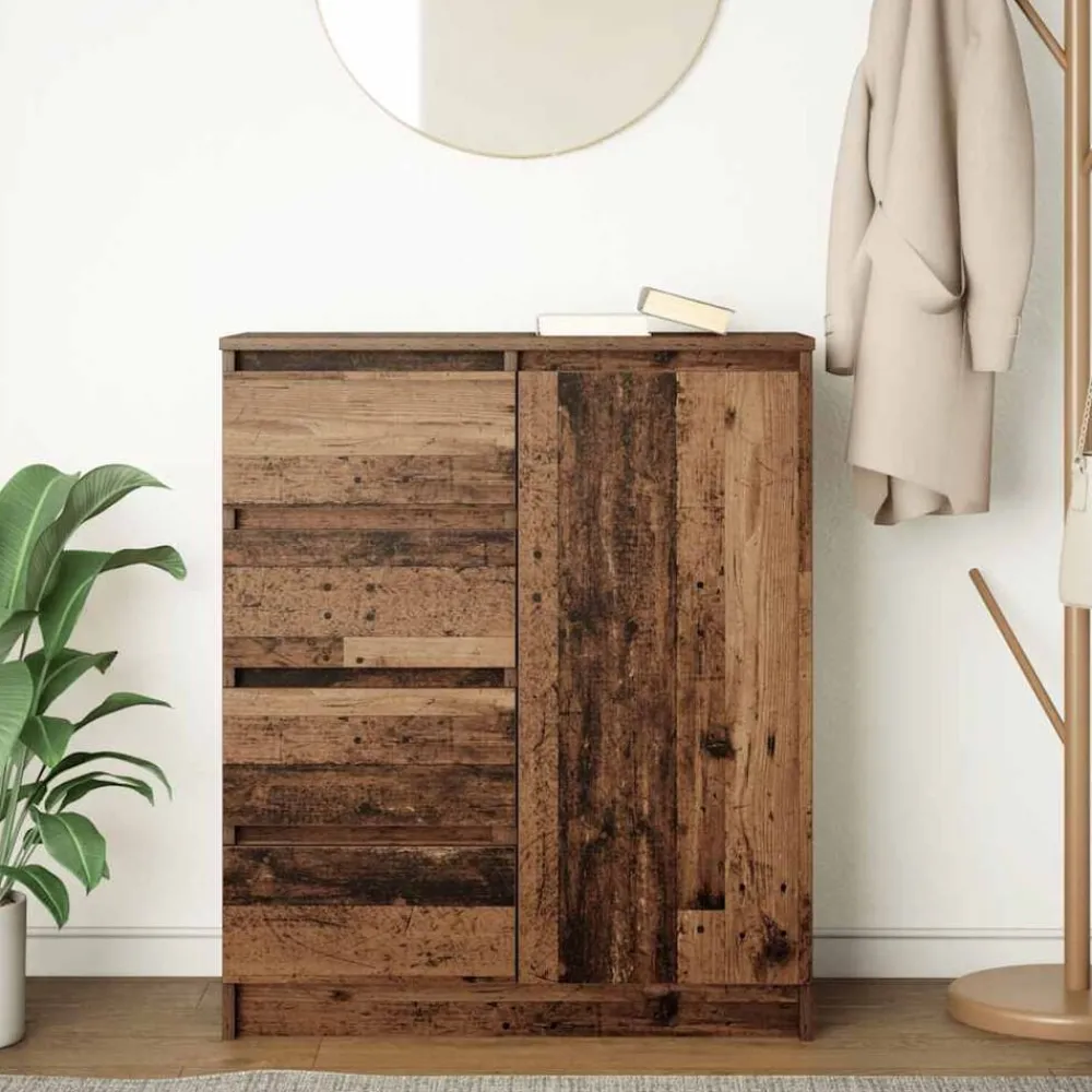 Armoires & Meubles De Rangement-vidaXL Buffet avec tiroirs 71x35x84 cm bois d'ingénierie Vieux bois