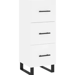 vidaXL Buffet 34,5x34x90 cm bois d'ingénierie