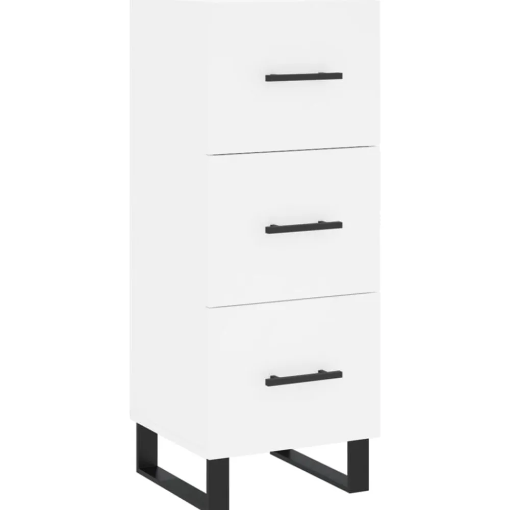 vidaXL Buffet 34,5x34x90 cm bois d'ingénierie
