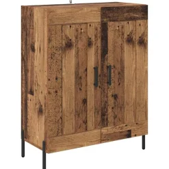 vidaXL Buffet 69,5 x 34 x 90 cm Bois d'ingénierie et fer