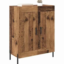 vidaXL Buffet 69,5 x 34 x 90 cm Bois d'ingénierie et fer