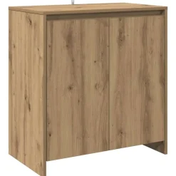 Armoires & Meubles De Rangement-vidaXL Buffet chêne artisanal 70x41x75 cm bois d'ingénierie ch&ecirc;ne artisanal
