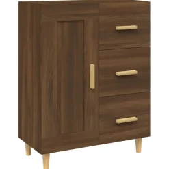 Armoires & Meubles De Rangement-vidaXL Buffet Chêne marron 69,5x34x90 cm Bois d'ingénierie Chêne marron