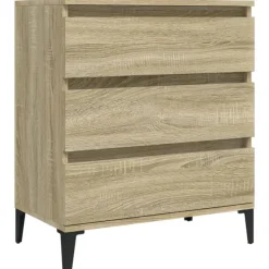 vidaXL Buffet Chêne sonoma 60x35x70 cm Bois d'ingénierie