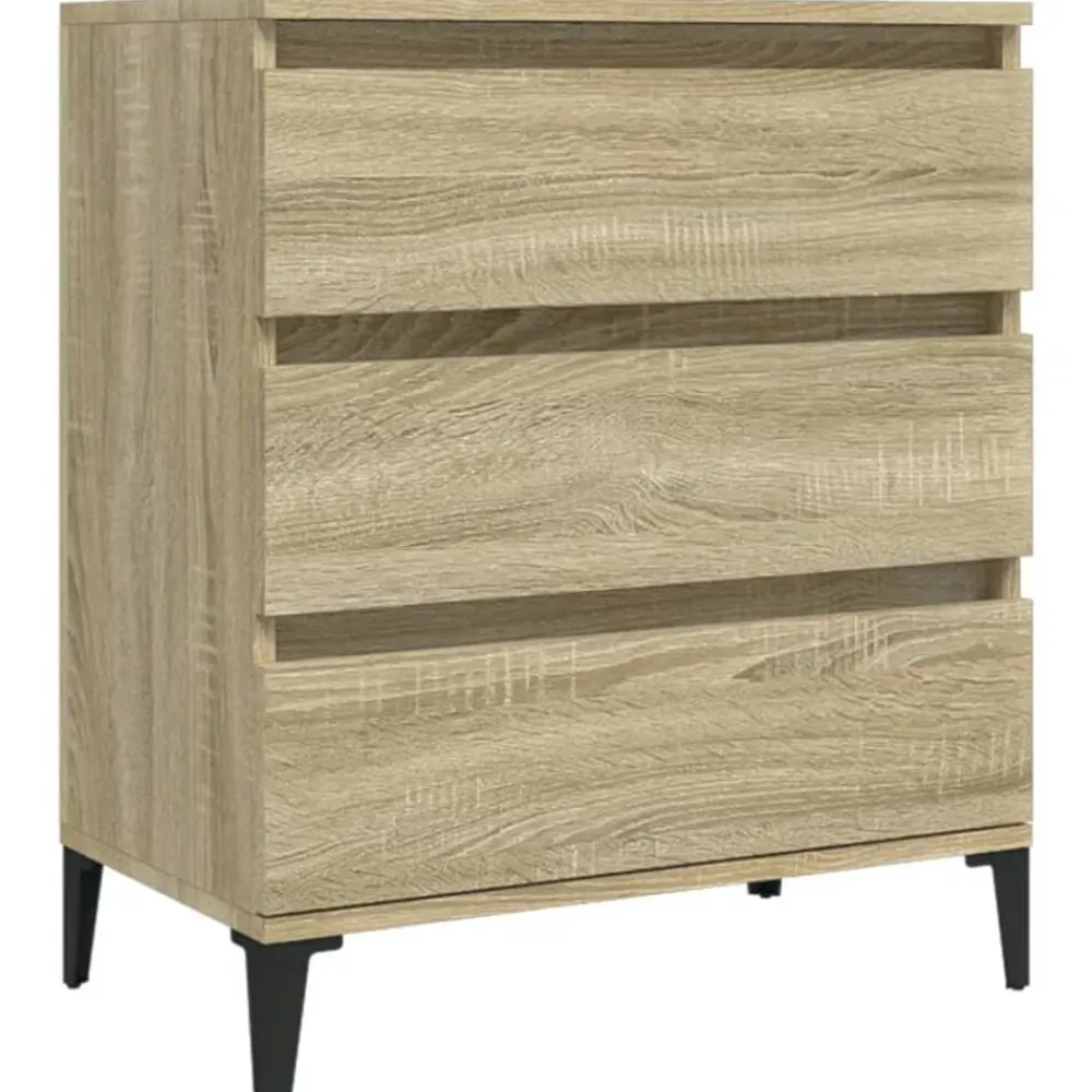 vidaXL Buffet Chêne sonoma 60x35x70 cm Bois d'ingénierie