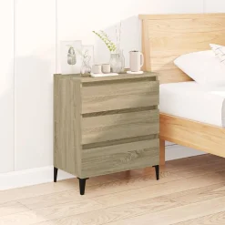 vidaXL Buffet Chêne sonoma 60x35x70 cm Bois d'ingénierie