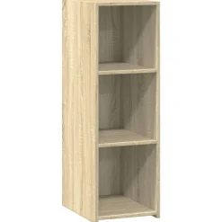vidaXL Buffet chêne sonoma 30x41x93 cm bois d'ingénierie