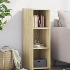 vidaXL Buffet chêne sonoma 30x41x93 cm bois d'ingénierie
