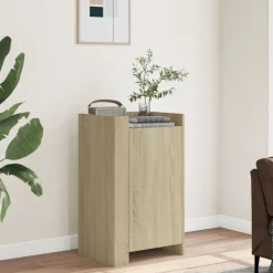 vidaXL Buffet chêne sonoma 45x35x75 cm bois d'ingénierie