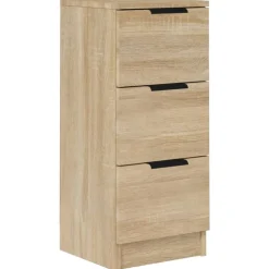 Armoires & Meubles De Rangement-vidaXL Buffet Chêne sonoma 30x30x70 cm Bois d'ingénierie Chêne sonoma